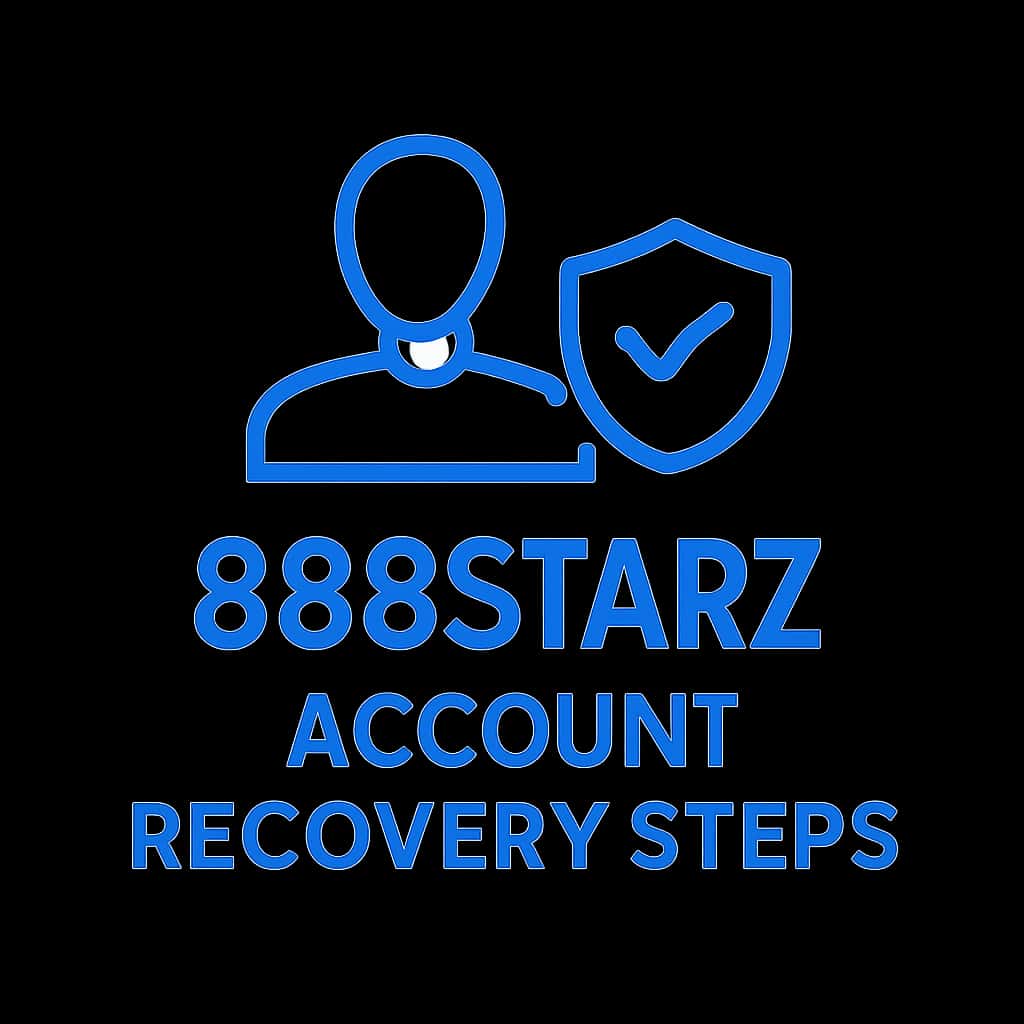 Icon representing 888Starz Account Recovery Steps.