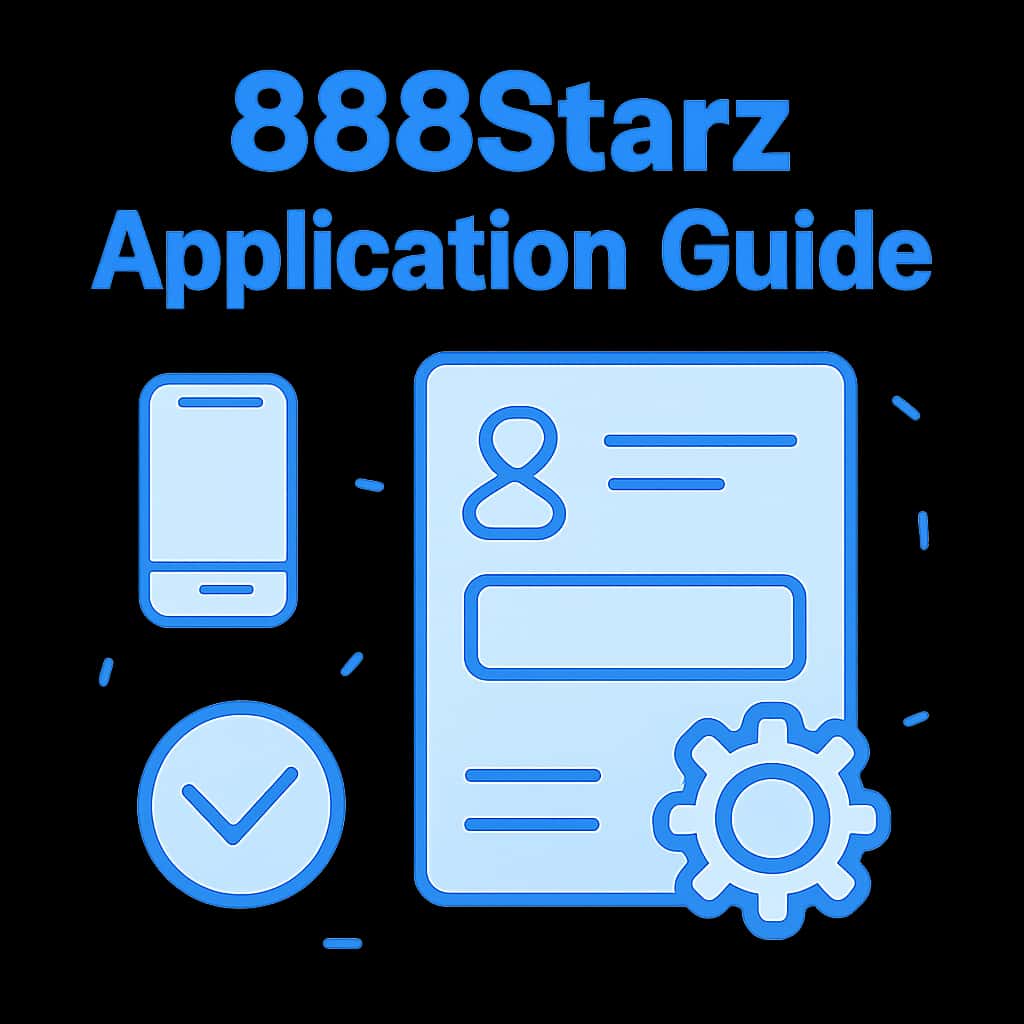 An educational diagram outlining key features of the 888Starz application.