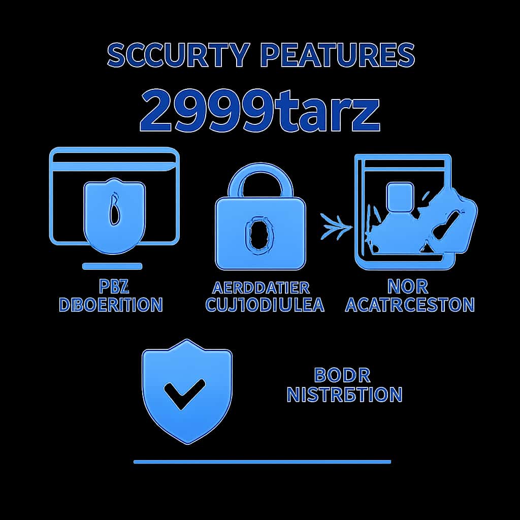 An educational illustration detailing the security features of 888Starz.