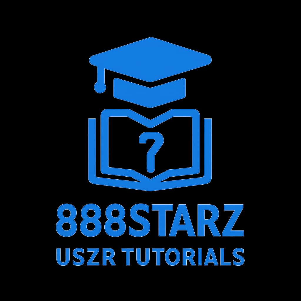 An icon representing 888Starz User Tutorials.