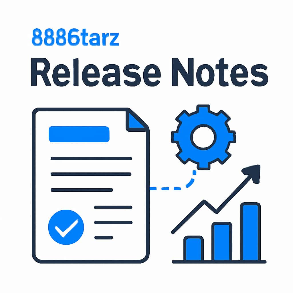 Diagram illustrating sections of the 888Starz Release Notes.