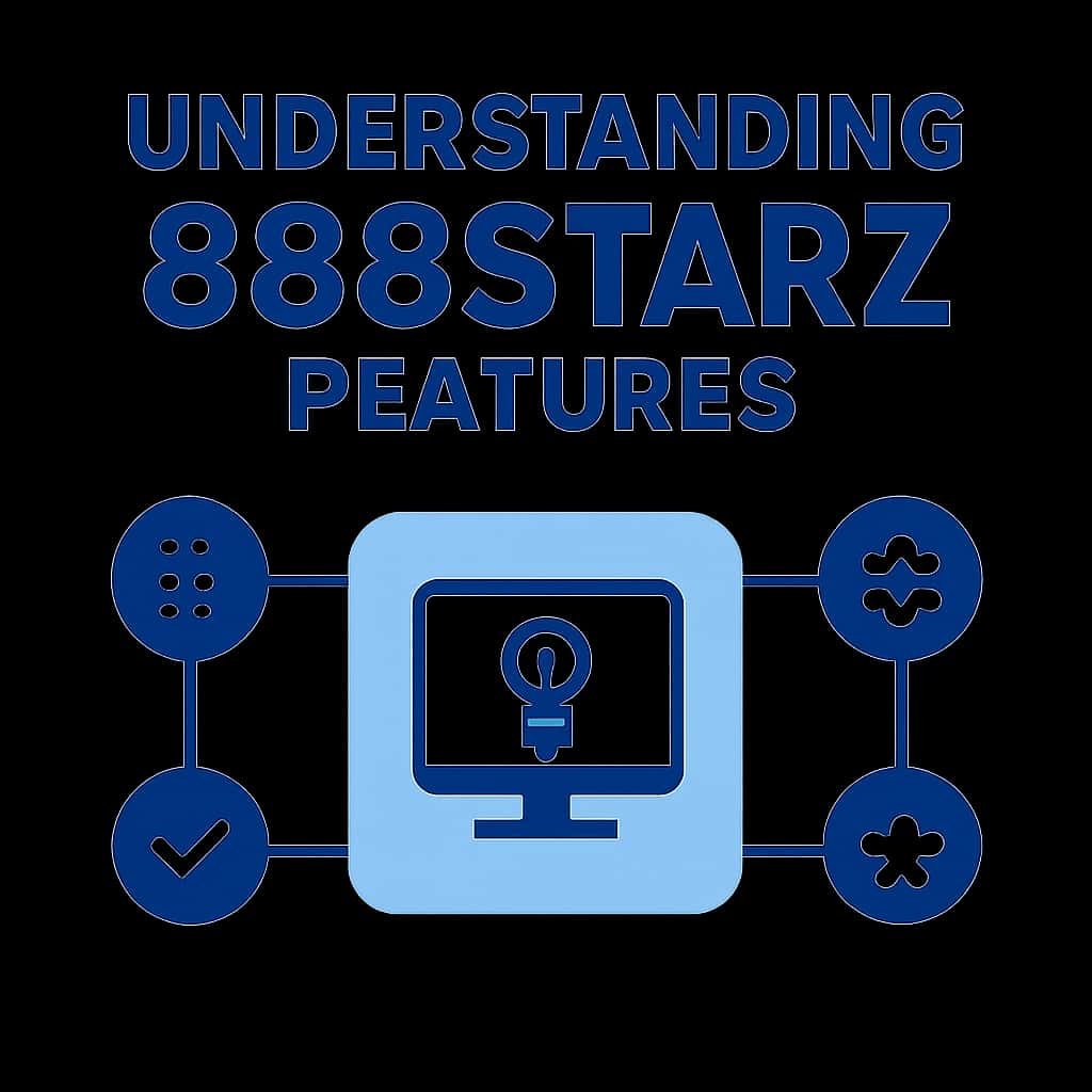 Illustration showcasing the features of 888Starz.