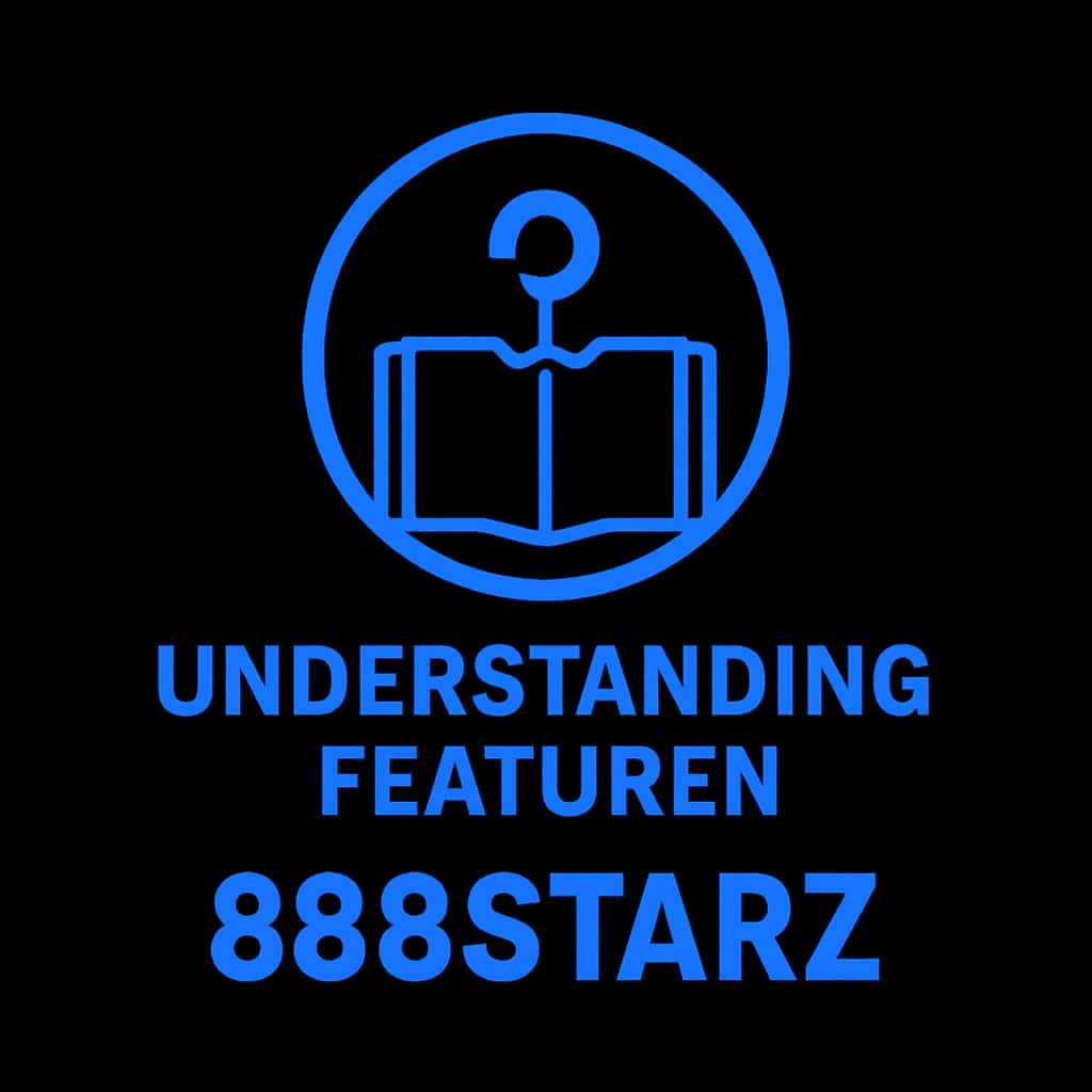 Icon representing the guide on 888Starz Features, featuring the text '888Starz'.